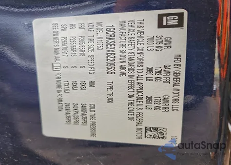 2011 Chevrolet Silverado K1500 Lt из США, поврежденный, VIN 1GCRKSE3XBZ209535